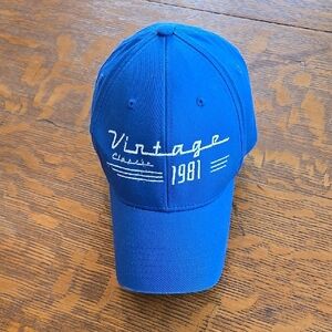 Vintage 1981 Blue Cap